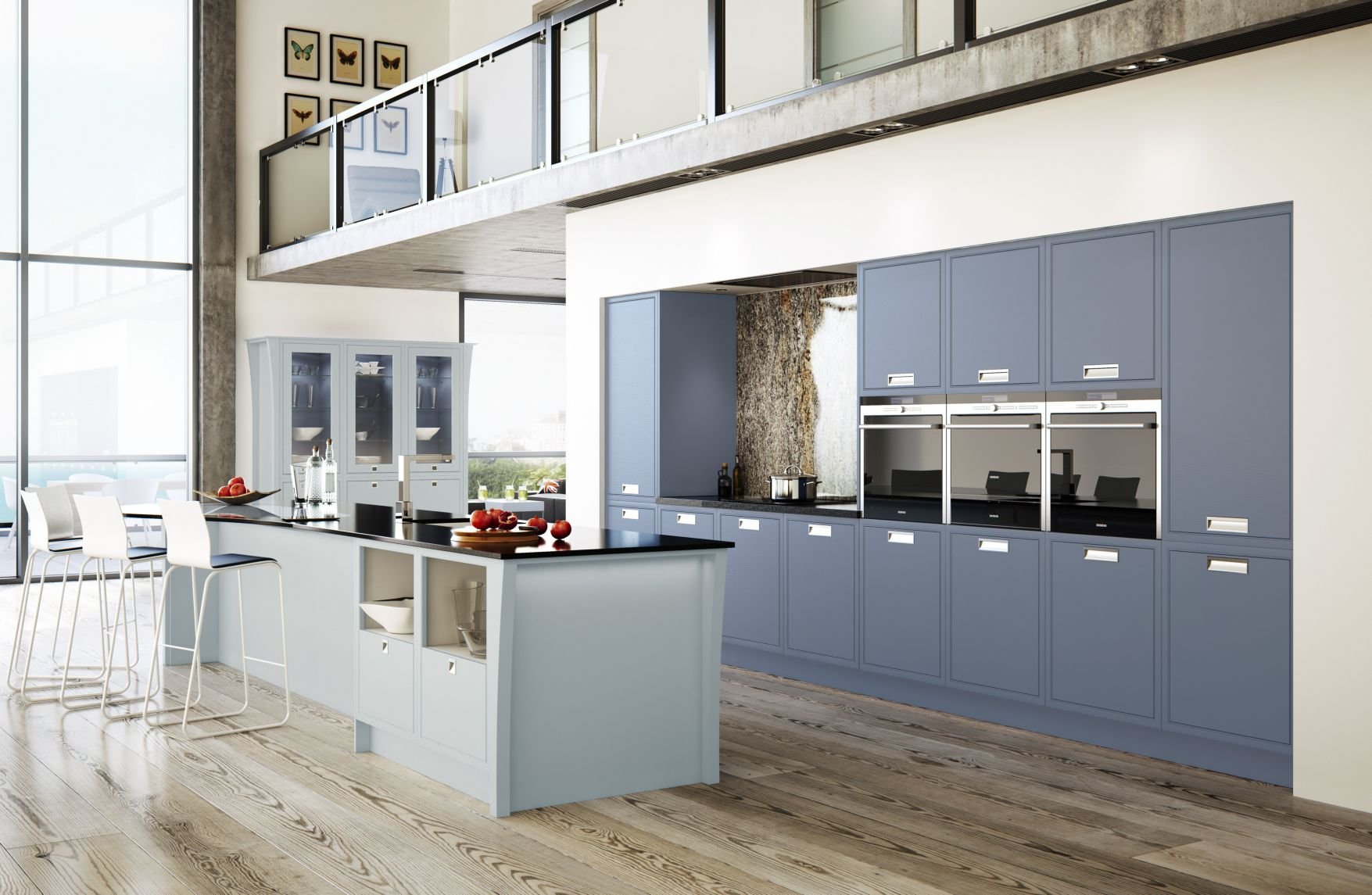 Modern Classic Dainty Blue & Priory Blue