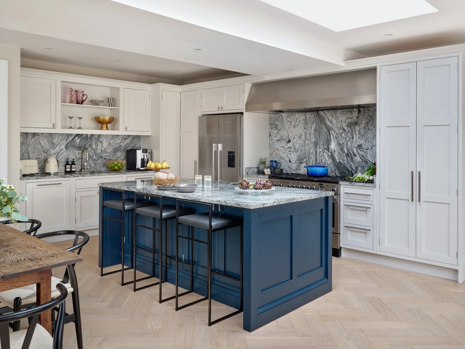 Sheraton Interiors in-frame kitchen in Twickenham